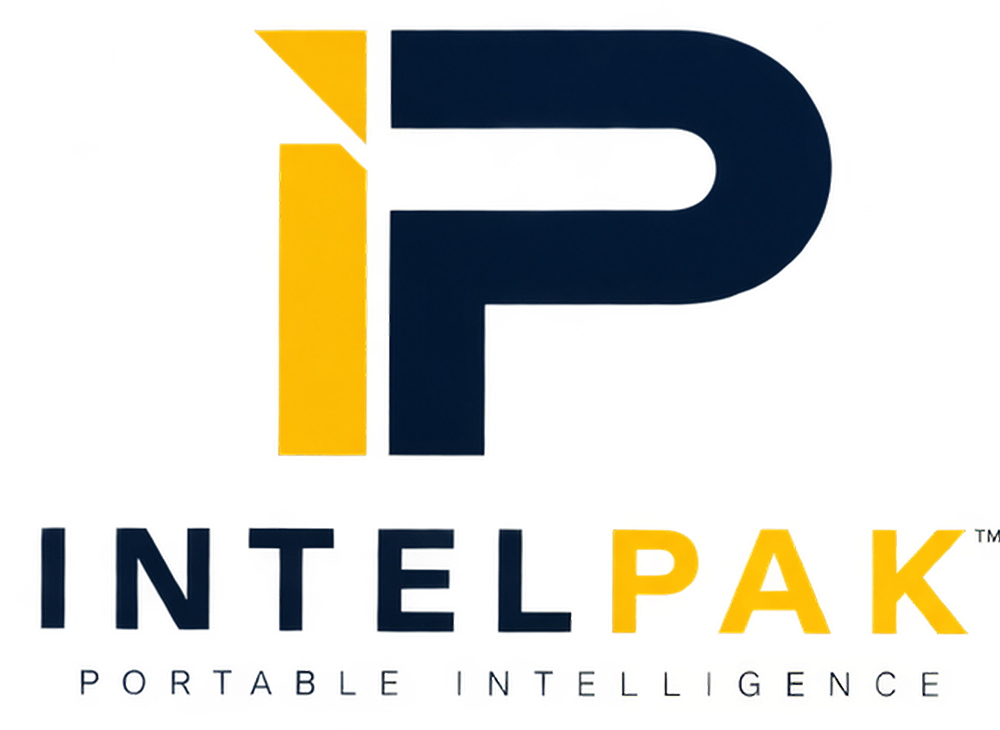 IntelPak Portable Intelligence logo